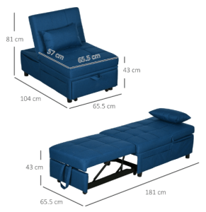 Luxury Glamping Campervan Pull Out Bed